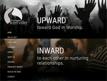 Tablet Screenshot of fbckerrville.com